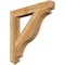 Ekena Millwork Funston Arts & Crafts Rough Sawn Bracket, Western Red Cedar, 4"W x 30"D x 30"H BKT04X30X30FST03RWR - alternate 1